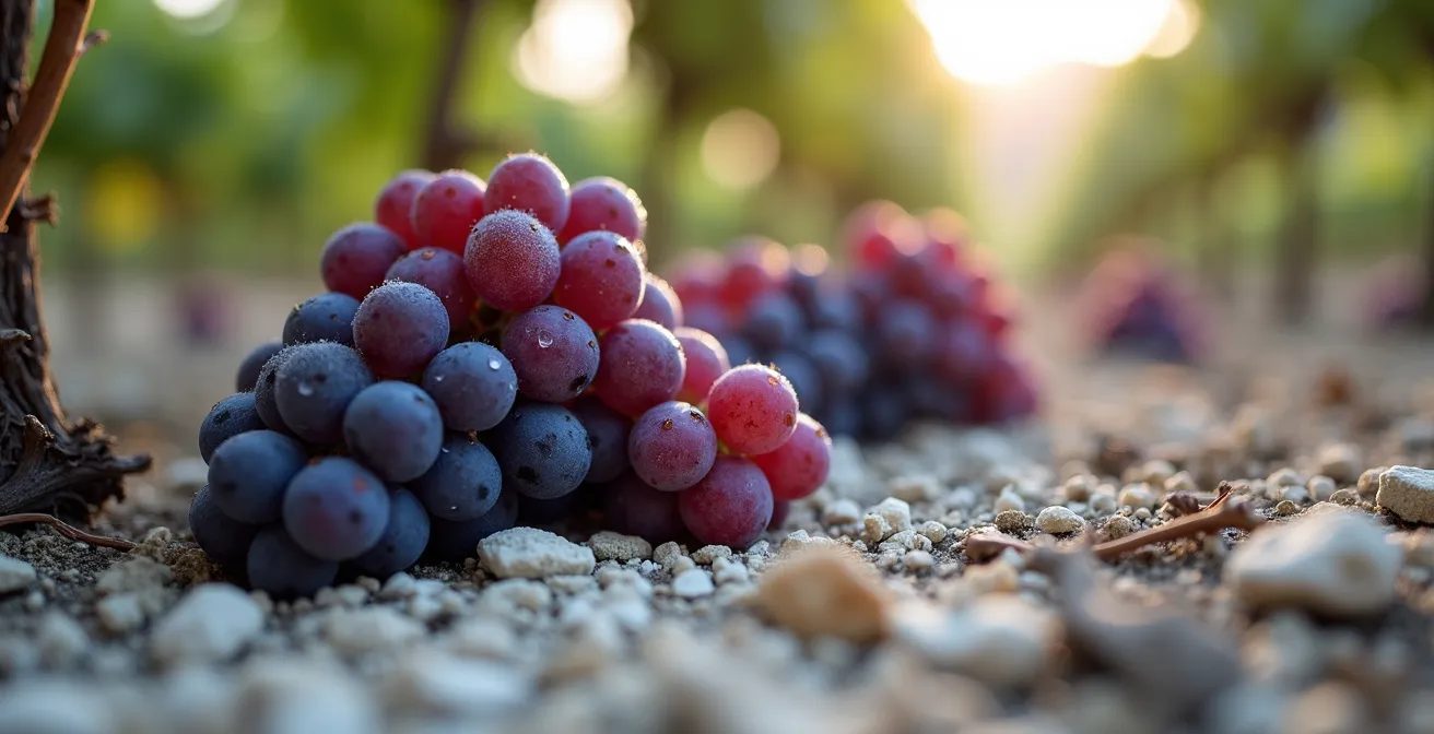 Seltene Rotweinreben an der Obermosel auf Muschelkalkböden